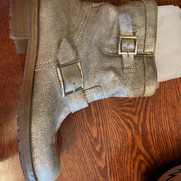 Jimmy choo leather biker boots - Picture 7 of 12